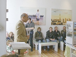 Reinhold Steinle in Aktion